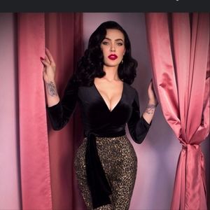 Vixen by Micheline Pitt Wrap top